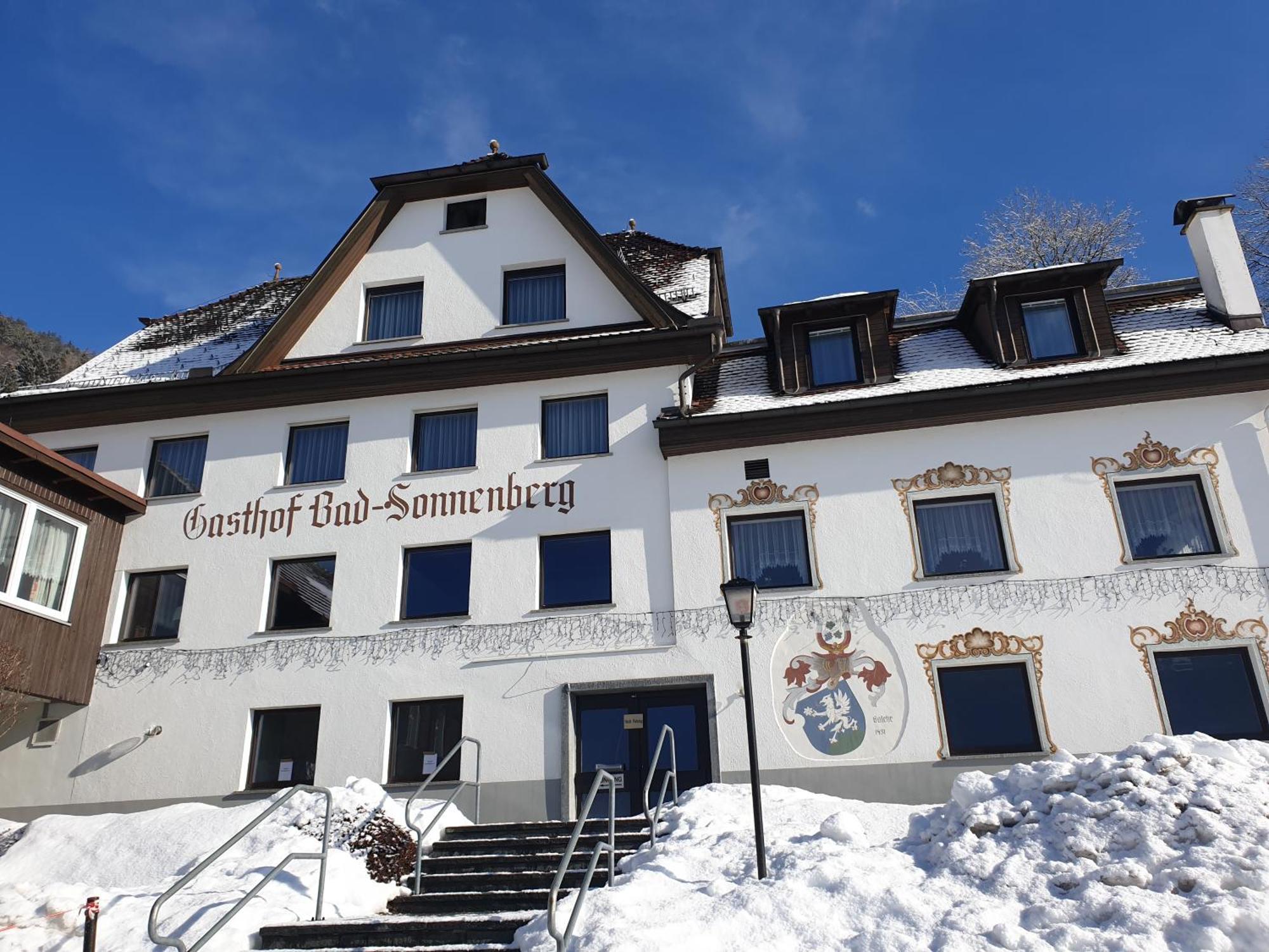 Gasthof Bad Sonnenberg Nüziders エクステリア 写真